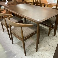 【愛品館 江戸川店】NITORI（ニトリ）ベンチダイニングテーブル4点セット ID:152-008454-105