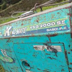 ヤンマー　YANMAR  発電機　YSG2000SS　実働品　長崎発　ガソリン