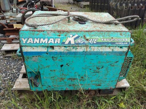 ヤンマー　YANMAR  発電機　YSG2000SS　実働品　長崎発　ガソリン