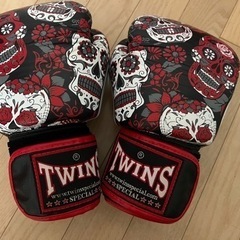【値下げ】Twins ボクシンググローブ 本革製