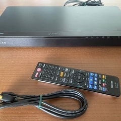 【取引終了】【リモコン・HDMIケーブル付】東芝HDD&ブルーレ...