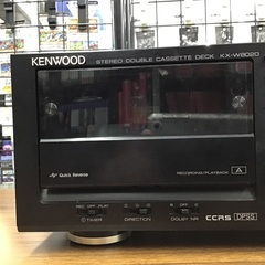 KENWOOD ステレオダブルカセットデッキ KX-W8020