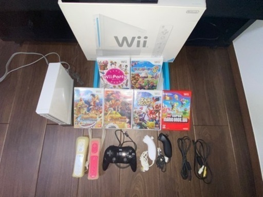 値下げ】Wii ＋ソフト4枚 値下げ】Wii本体 ソフト セット Wii本体