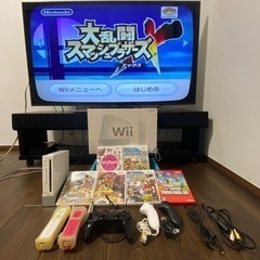 【値下げ】Wii ＋ソフト4枚