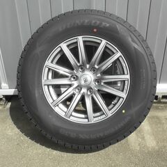 【美品】ダンロップ265/65R17スタッドレスタイヤホイール ...