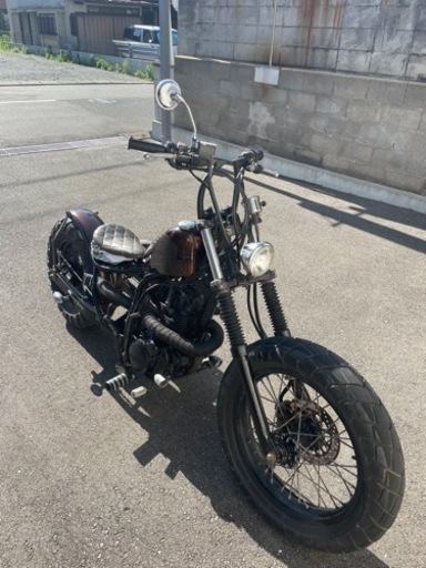 TW225カスタム、ロンスイ、リジット