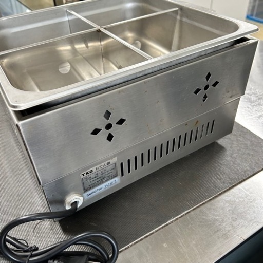 業務用　電気おでん鍋　TKG　4ツ切 遠藤商事｜Endo Shoji TKG電気おでん鍋 4つ切