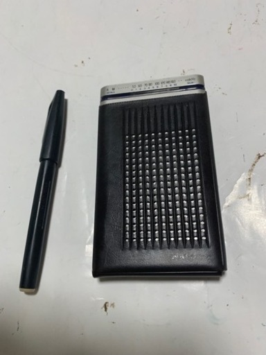 昭和レトロ、松下電器 Model No.R-021 薄型AM 10石トランジスタ