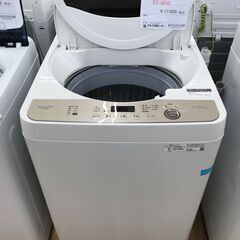 ★ジモティ割あり★ SHARP 洗濯機 6.0kg 年式2021...