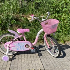 【ネット決済】ディズニープリンセス　自転車