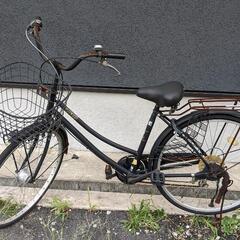 自転車(鍵が開かない状態)