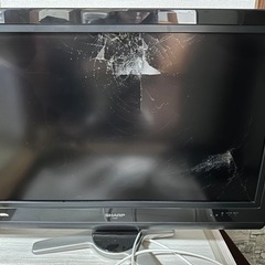 壊れたテレビ