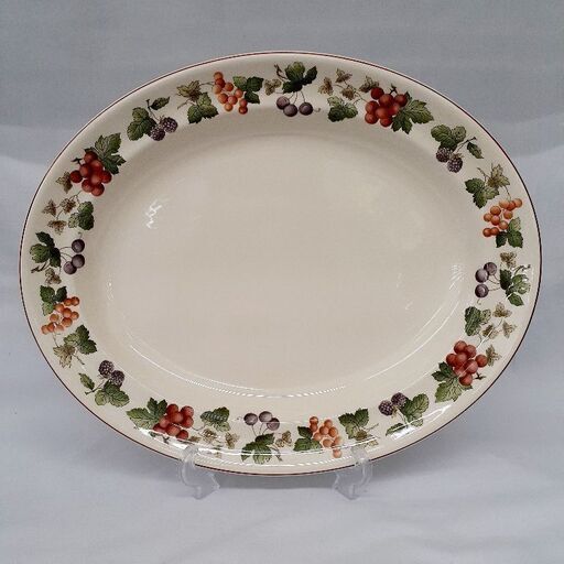★ジモティー割引有★ WEDGEWOOD PROVENCE プロバンス オーバルプレート 36cm 未使用品
