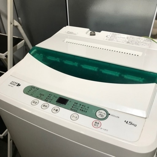 ロ2309-797 ヤマダ電機 洗濯機 YWM-T45A1 4.5kg 2016年製 動作確認済 現状お渡し
