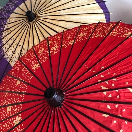 和傘 日本舞踊 昭和 レトロ 番傘