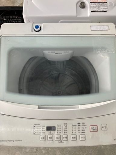 ニトリ 6kg全自動洗濯機(NTR60 ホワイト) リサイクルショップ宮崎屋住吉店23.11.23F