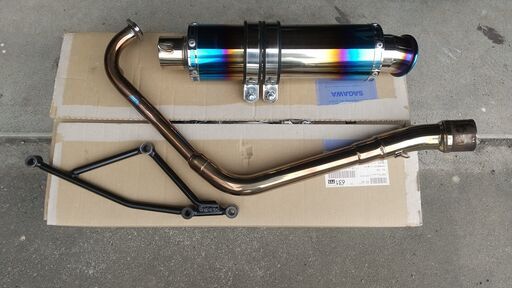 ☆再値下げ 送料無料 美品中古 HMS 新型PCX125（JK05）マフラー☆ 2025年