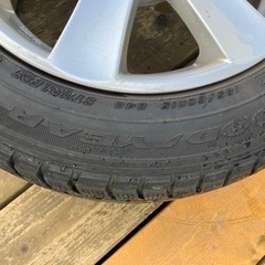 スタッドレスタイヤ&ホイールセット（中古）BORBET製　185/60/R15