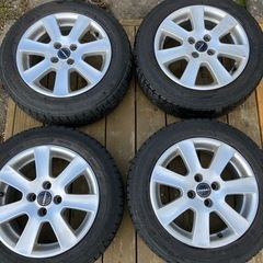スタッドレスタイヤ&ホイールセット（中古）BORBET製　185/60/R15