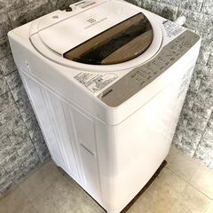 ID 038215 洗濯機東芝 6K 2017年製 AW-6G5