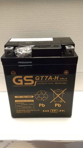GSユアサ GT7A-H （GTZ8V YTZ8V互換）バッテリー 初期充電済