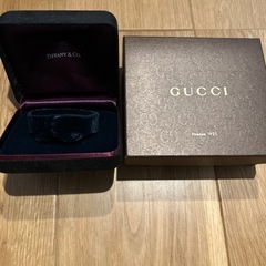 TIFFANY 時計ケース　GUCCI空箱