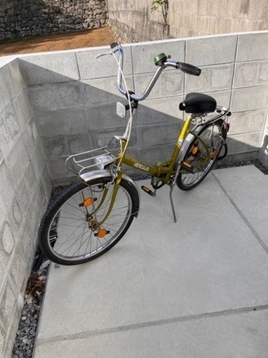 昭和 折りたたみ自転車 折り畳み自転車 ブリジストン ピクニカ