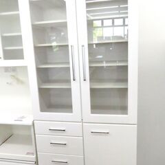 北海道 千歳市/恵庭市 近郊配送 ニトリ キャビネット ホワイト FSII-Z1