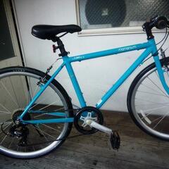 momentum アルミフレーム　クロスバイク　7段変速