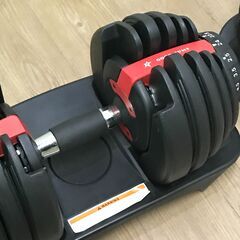 中古品 状態良好 可変式ダンベル 2.5～24kg GOGO JUMP 15段階調節可能