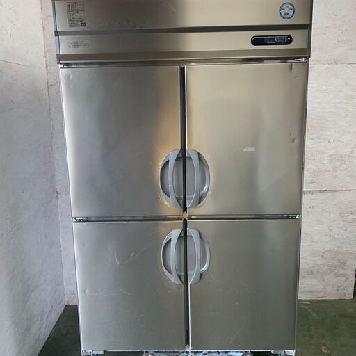 【Fukushima】 フクシマ 福島工業 4面業務用冷凍庫 ARD-124FMD 2018年製 W1200 D800 H1950 厨房機器