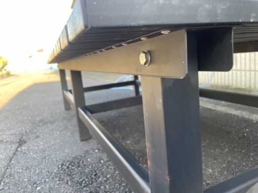 取引完了 アルミの縁台