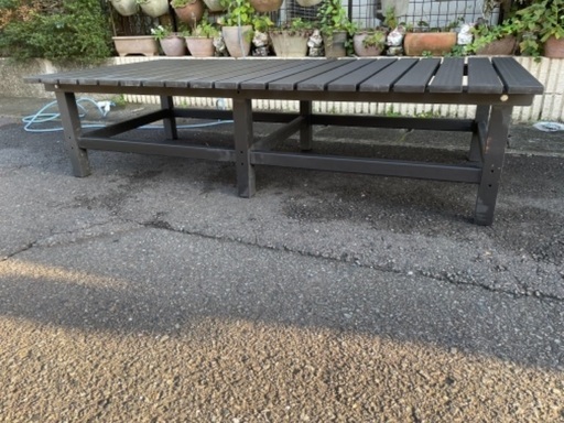 取引完了　アルミの縁台 取引完了 アルミの縁台