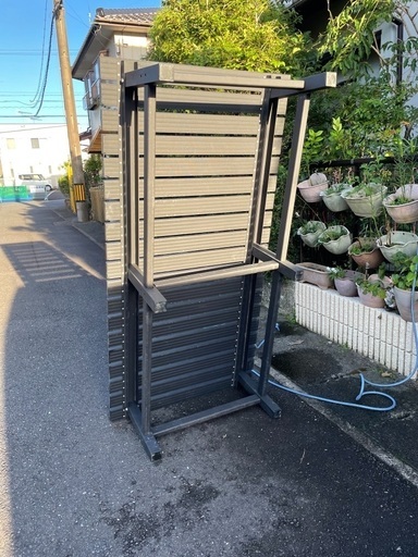 取引完了　アルミの縁台 取引完了 アルミの縁台