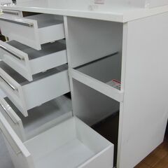 R658 高級高橋木工 キッチンボード、食器棚、幅140cm Used・美品