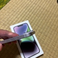 iPhone14 128g パープル　