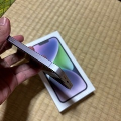 iPhone14 128g パープル　