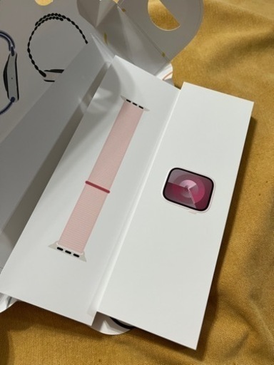 Apple Watch Series 9 41mm Cellular ピンク色