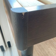 【お譲り先決定】ダブルベッドフレーム