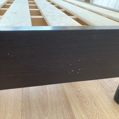 【お譲り先決定】ダブルベッドフレーム