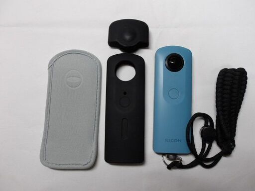 【完動良品】360度カメラ　RICOH THETA SC&自撮り棒(insta360) 完動良品】360度カメラ RICOH THETA SC&自撮り棒(insta360)