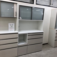シギヤマ家具 レンジボード 未使用品【トレファク堺福田店】