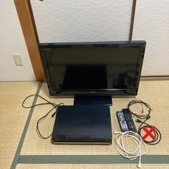 32型液晶テレビ＆ブルーレイディスクレコーダー（東芝）