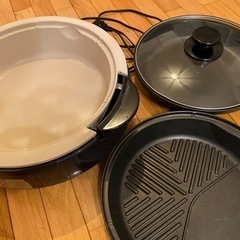 グリル鍋（ホットプレート、すき焼き鍋、土鍋）