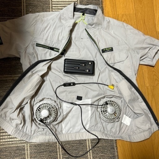 空調作業服ファン付き