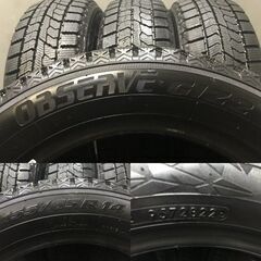 TOYO OBSERVE GIZ2 155/65R14 14インチ スタッドレス 4本 22年製 バリ溝 N-