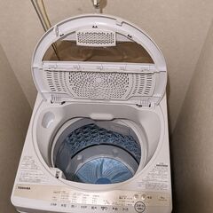 受け渡し済み】21年製 6.0 KG TOSHIBA 東芝 ‎AW-6GM1(W) 縦型洗濯