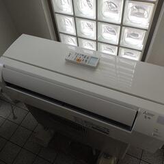 三菱】霧ヶ峰 ルームエアコン ～8畳/2.5kw MSZ-GV2521-W 2022年 内部 