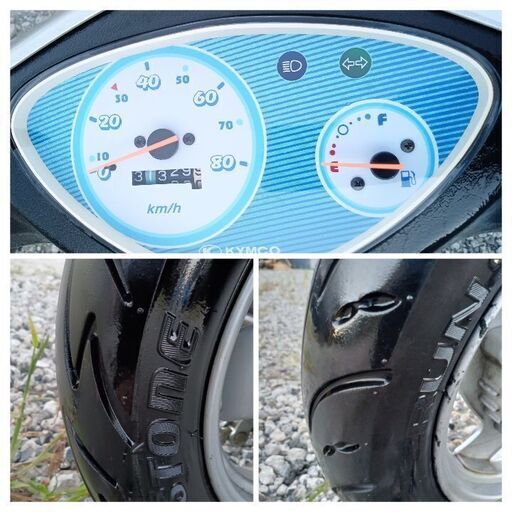 2020年モデル。 素晴らしいエンジン。 Kymco (Sooner) 50F。 4