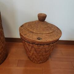 値下げ★アタ製   籠・カゴ 2個セット  雑貨収納  お洒落  バリ